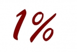 1 % adó